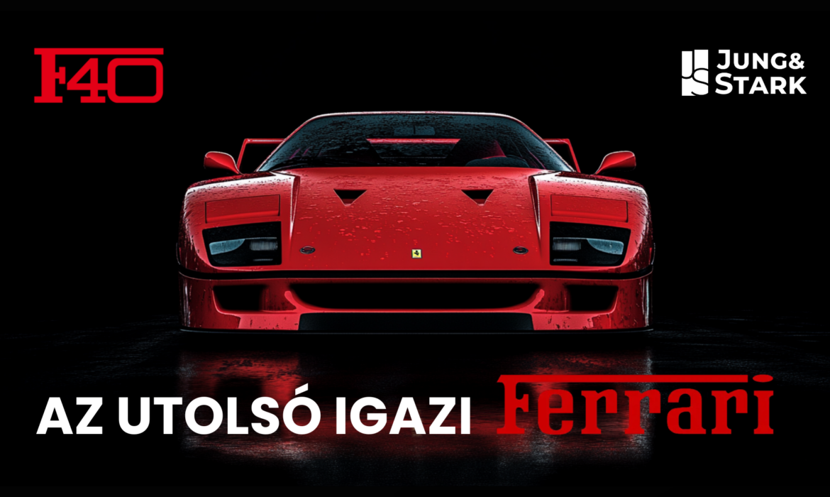 A Ferrari F40 története: Szuperautó-legenda