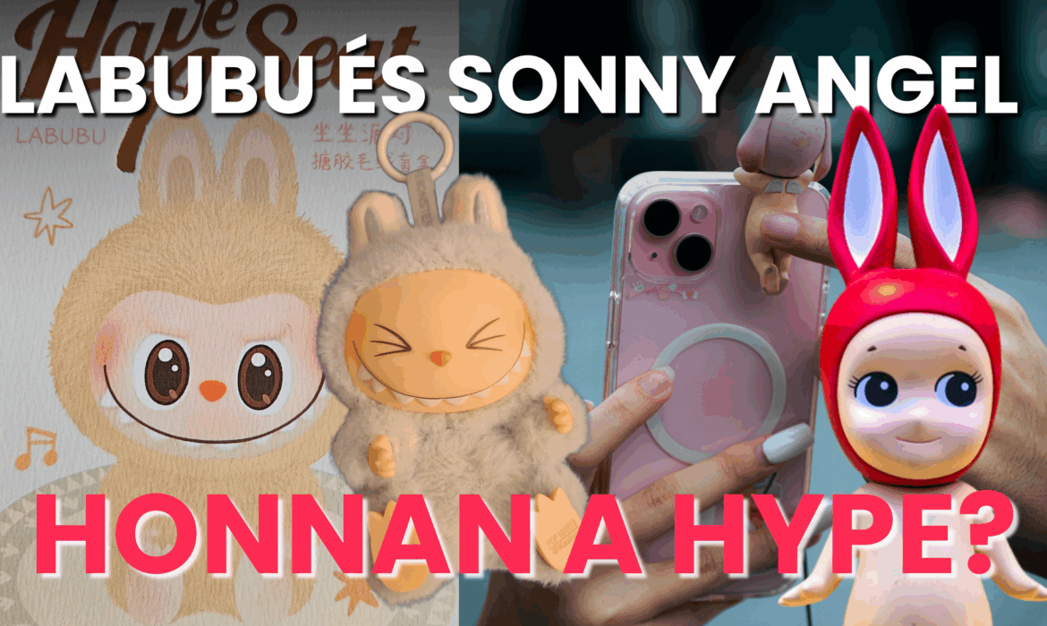 Labubu és Sonny angel