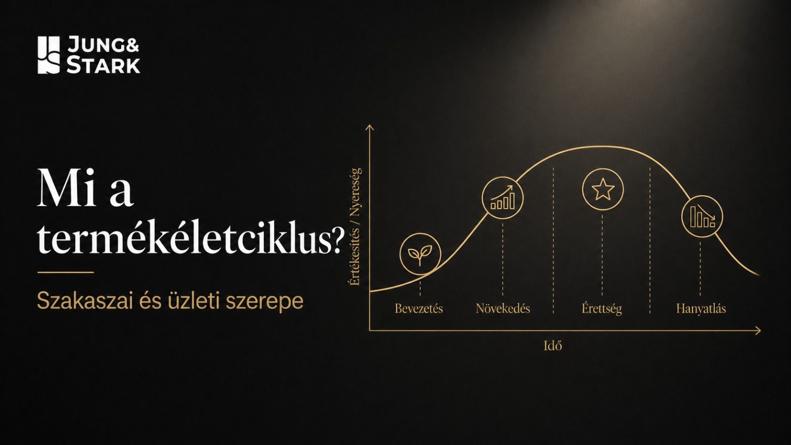 A termékéletciklus azt mutatja meg, hogyan változik egy termék, szolgáltatás vagy akár egy márka piaci helyzete az idő múlásával. Röviden arról szól, hogy más feladat áll a cég előtt akkor, amikor valami még új a piacon, és más akkor, amikor már szélesebb körben ismert, telítettebb versenyben működik, vagy épp veszít a lendületéből.