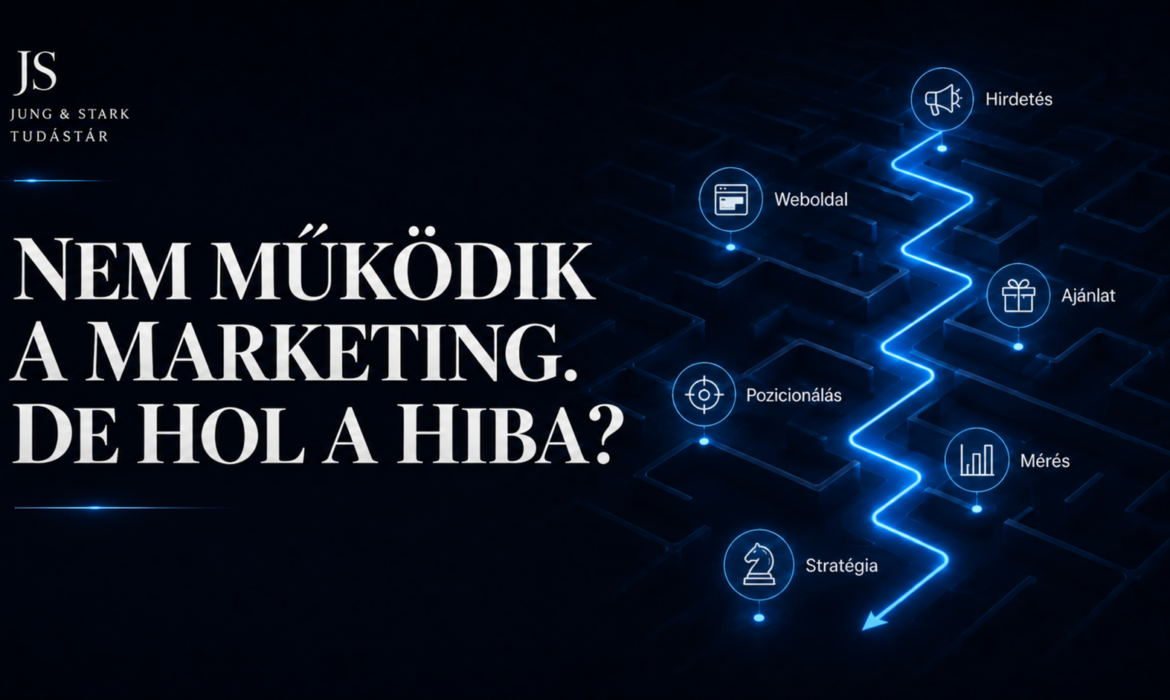 Honnan tudod, hogy hirdetési, weboldal-, ajánlati vagy stratégiai problémád van? — marketing öndiagnózis