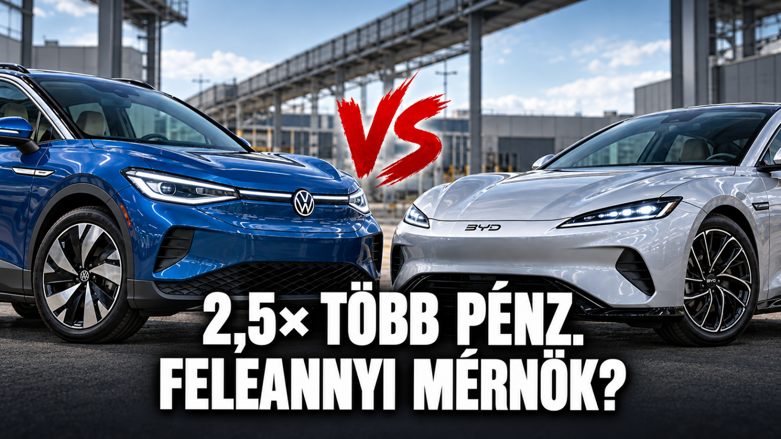 VW vs. BYD – mennyi fejlesztés jön ki egy euróból?